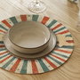 Hermia Set de 4 Manteles Individuales Multicolor de 37 cm